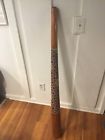 01015 Imperfect Termite Hollowed Didgeridoo Lizard Vintage Australia