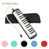 031295804530 Glarry Portable Melodica With Mouthpiece Hose Bag Black