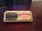 1-005.211-2011 Hohner M Marine Band No 1896 Handmade Harmonica Key Of D 20 W Case
