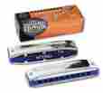 10301a Blues Session Steel Summer Edition Seydel Harmonica Sparkling Blue Comb Key Of A