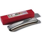 1496-c Hohner New Diatonic Echo Octave Harmonica 1496 Key Of C 400912602390