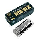 16666c Seydel Big Six Blues Harmonica C White