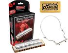 1896bl-a Hohner Marine Band Harmonica Key Of A Made In Germany Includes Case Holder 8520688880777