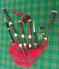 3565-brn Aar Products New Scottish Bagpipe Natural Color Imitation Ivory Mounts