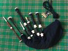 3565-bw Aar Products New Scottish Bagpipe Black Color Imitation Ivory Mount