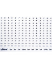 3700978500744 Harmo Nica Stickers High Quality Music Key Labels