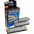 3p590bx Hohner 590 Big River Harp Pro Pack Ms-series Harmonicas 048667329959