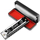 4334439462 Hfuear Harmonica Holes Tones Blues Diatonic With Case 748476987752