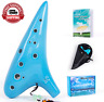 445003185133 Lotkey Ocarina Professional Holes Alto Ceramic Instrument With