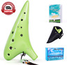 445031514592 Lotkey Ocarina Professional Holes Alto Ceramic Instrument With