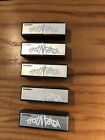572bla Hohner Hot Metal Series Stainless Steel Harmonicas Lot Of Keys