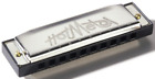 572g Hohner Hot Metal Harmonica 048667003606
