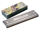 60-hole Hohner 57 Echo C G Key Tremolo Double-sided Harmonica 400912602185