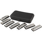 1501 7-piece 7 Hohner Blues Band Harmonica Set 048667326323