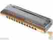 7544 7548 48 Hohner Amadeus Harmonica Chromatic C Key 12 Holes Chrome Gold Germany