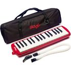 Melosta32rd 882030194696 Stagg Red Plastic
