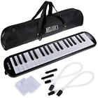 Aeo11apx Melodicas Key Instrument Air Piano Keyboard With Mouthpieces Musical Bag
