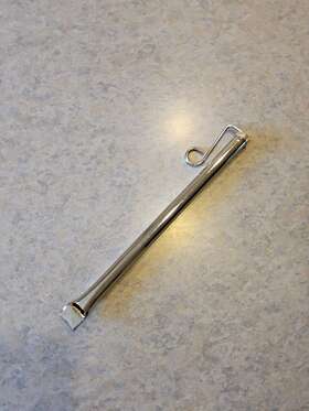 American Plating 678221150028 Nickel Plated Slide Song Whistle 302 Made In Usa