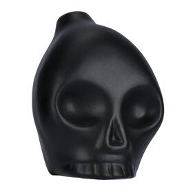 Ks-001 Amozo Aztec Death Whistle Silbato De La Muerte Azteca Black