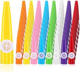 Ssu-221219-b Amylove 72 Pcs Plastic Kazoo Bulk For Kids Adults Musical Instruments Kazoos
