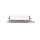 7553 And-7553 Andoer Chromatic Harmonica Holes Tones Key Of Silver With Box