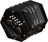Ap-1120a Trinity College Concertina Glossy Black 688382049024