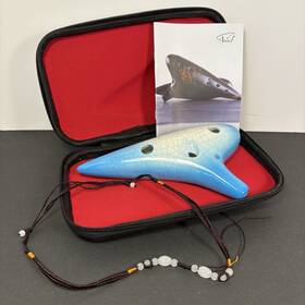 Awef 732240715924 Ocarina 12-hole Alto C Joy Of Wood Thrush Sweet Potato Shape