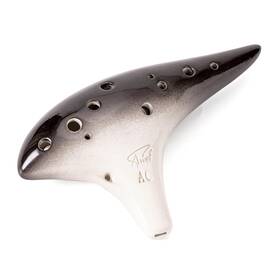 Awef 732240717157 Inch Ocean Notes 12 Hole Sweet Potato Ocarina Graceful Shape Pottery In
