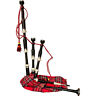 200230 Bagc Rosewood Full Size Bagpipe Set Great Scottish Royal Stewart