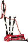 Bagdrt Roosebeck Full Size Black Finish Bagpipes Set 844731052613