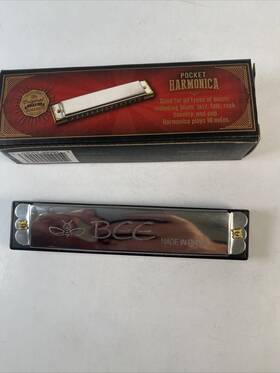 Bee 638688240243 Pocket Harmonica From Cvs Original Box And Free Shipping