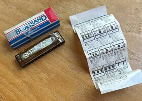 083546 Bluesband Hohner International Harmonica Original Box And Instructions Key C