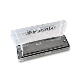 Bontempi B0fjy4t35t Metal Harmonica Voices Hard Case 10 Notes 11 X 3.2 2.5 Cm 30
