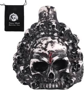 M14cx053 Boxob Aztec Death Whistle Skull Authentic Of Loudest Human