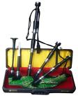Bp-3 Elegant Leathers Great Highland Rosewood Bagpipe Full Silver Amounts With