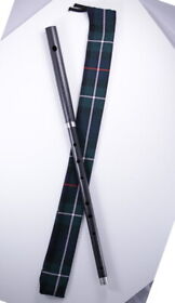 Carbony Celtic Winds 2 Piece Irish Flute In D With Close Finger Spacing New