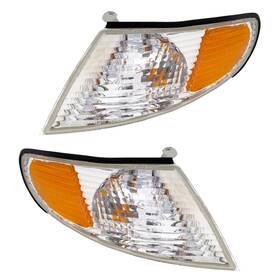 Carlights360 610825238566 For 1999-2001 Toyota Solara Pair Park/signal Lights Driver And Passenger Side