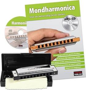 Hh1600 Cascha Blues Harmonica C Method Bundle