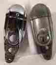 Cb-13547 1941 42 43 44 45 46 47 48 Chrysler Trunk Handle Bases Licence Lt Bezel