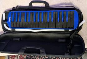 Ce Compass Pn 37key Blu Mugig 37 Piano Keys Keyboard With Mouthpiece Tube Portable Musical Instrument