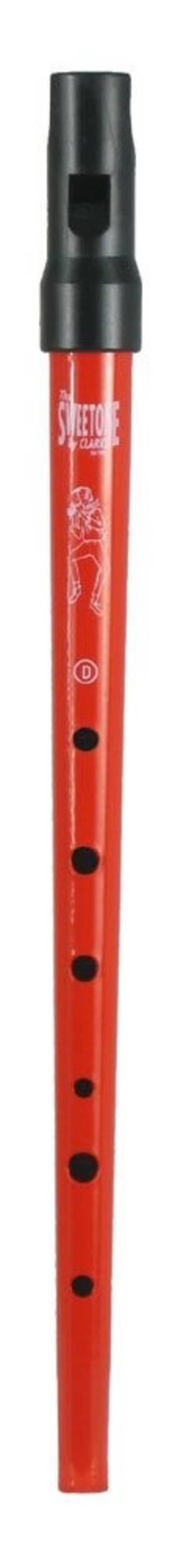 Clarke Tinwhistle 877412000139 Sweetone D Whistle - Red