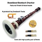 Ct-bc100 Rosewood Createch Tools Scottish Bombard Chanter With Reeds 636350938801
