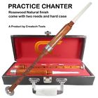 Ct-pc100 Ct-pc Createch Tools Scottish Highland Bagpipe Practice Chanter Carrying Case Reeds