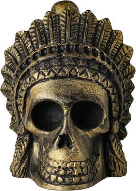 Dk1218-c Deekec Screaming Aztec Death Whistle - War Coppery Retro Design 126