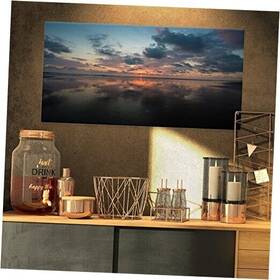 Pt10824-32-16 Design Art Matapalo In Costa Rica Beach Sunset-extra 32l Inch X 16w