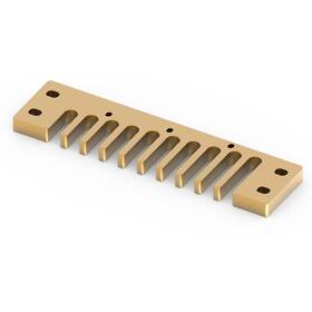 Dilwebp20n189gc-01 Dilwe Comb Harmonica Part Aluminum Alloy For Marine Band Cross