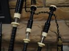Dn3a Upgraded David Naill African Blackwood Bagpipes Aged Imitation Ivory Beautiful
