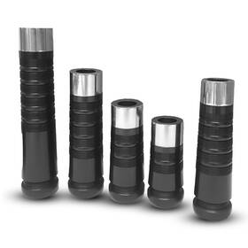 St-p0-87 Dragon Athletics Premium Complete Highland Poly Bagpipes Stocks 5 Pcs Set Stainless Steel Mounts