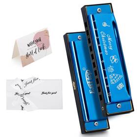 East Top 037166068421 Blues Harmonica Key Of C 10 Holes 20 Tones Harp Diatonic Mouth Organ Cu