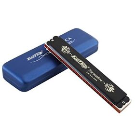 East Top 24 Holes Tremolo Harmonica Key Of C Mouth Organ